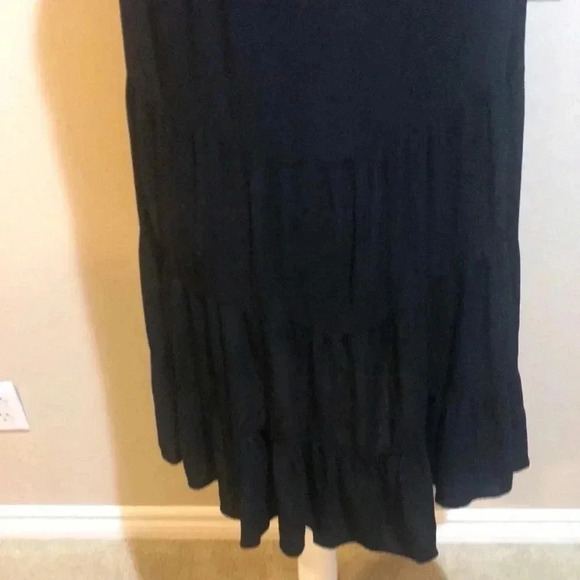 Falls Creek Ruffled Tank Top Flouncy Sheer Summer Dress -Size 1X - Picture 8 of 8